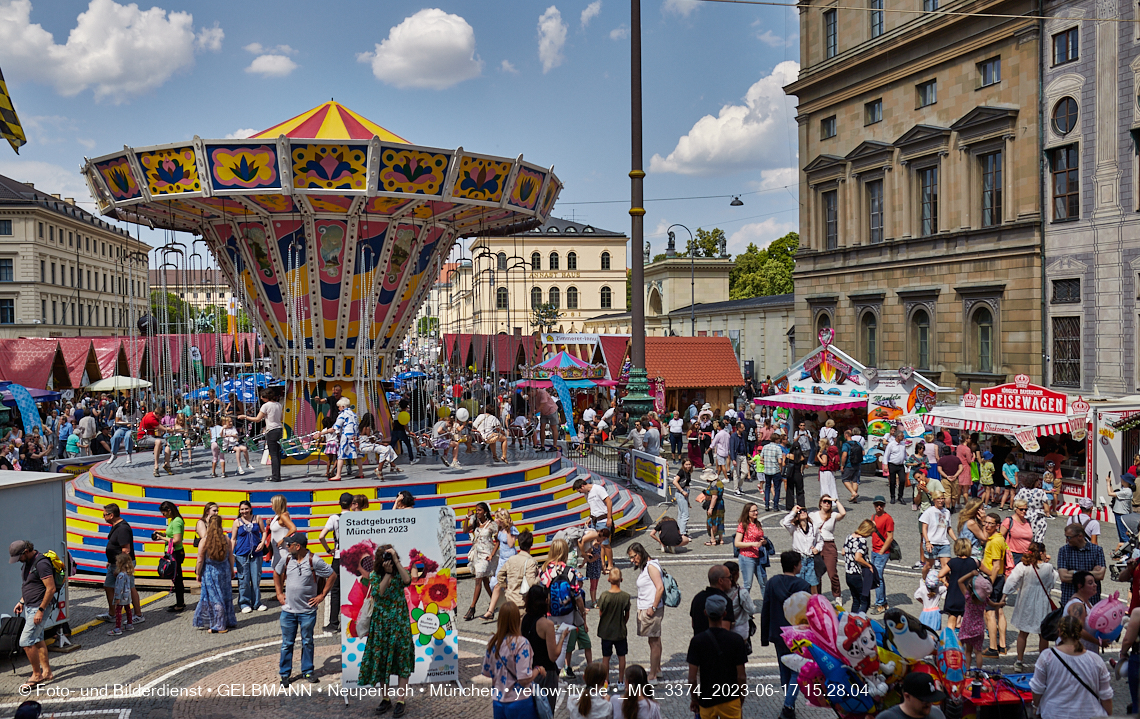 17.06.2023 - 865. Stadtgeburtstag von München